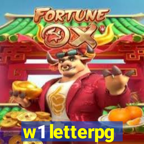 w1 letterpg